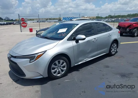 2023 Toyota Corolla Hybrid Xle из США, поврежденный, VIN JTDBCMFE0P3021742